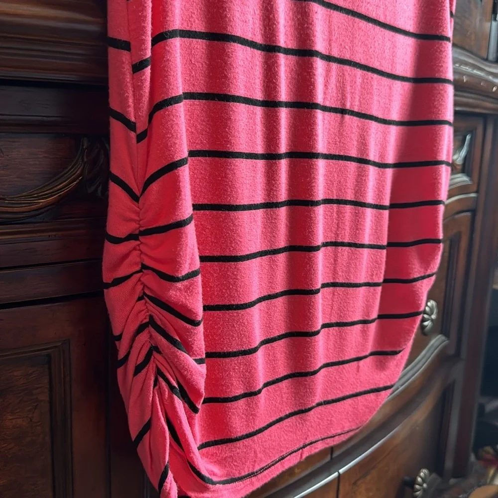 Pinkblush Pink Maternity Rouged Top - Picture 3 of 4